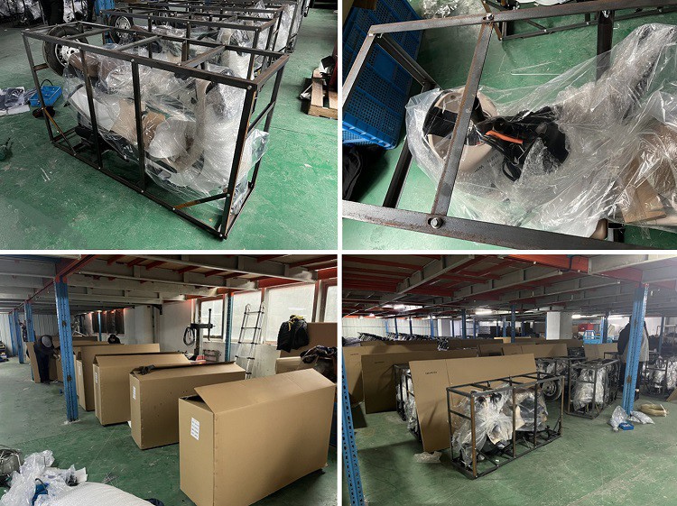 XINLING Electric Scooter Motorcycle Packing